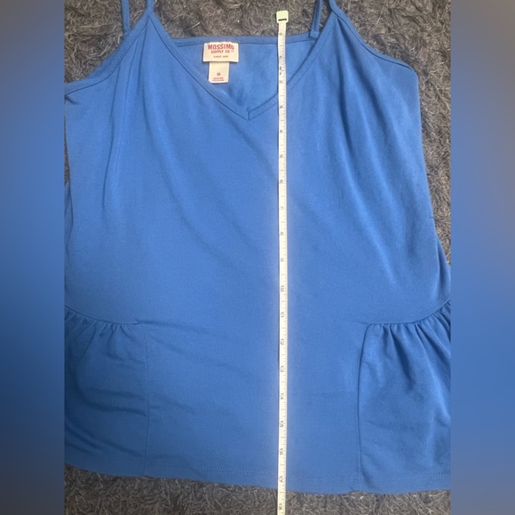 Blue Ruffle Tank Top! - Picture 12 of 14